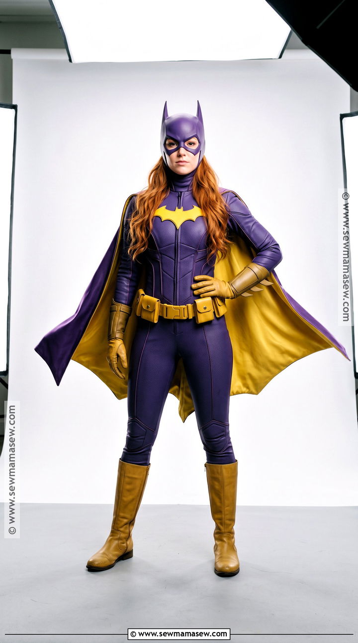 Classic Purple Batgirl Costume - 40 batman costume ideas for women