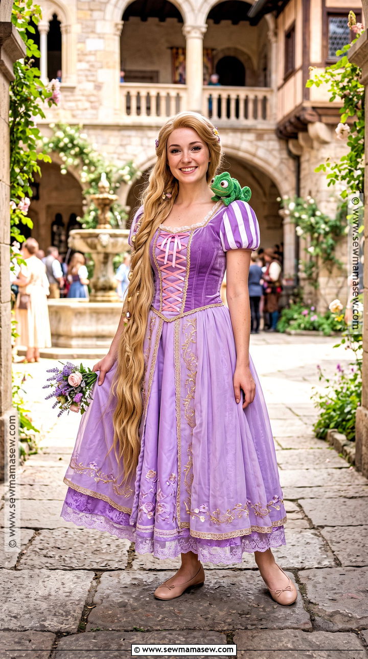 Classic Purple Rapunzel Cosplay - 35 rapunzel cosplay ideas