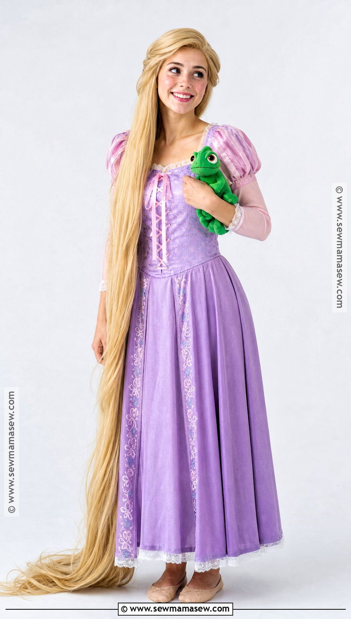 Classic Purple Rapunzel Costume - 35 rapunzel costume ideas
