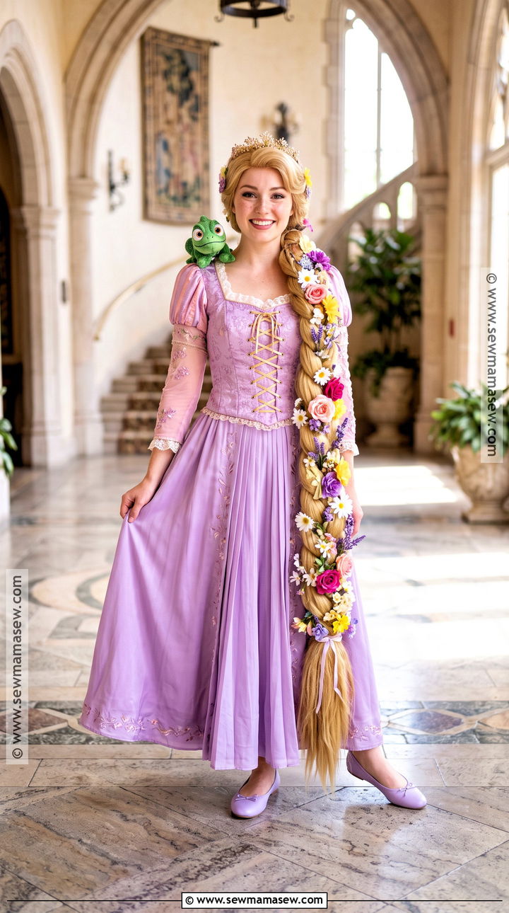 Classic Purple Rapunzel Costume - 30 Rapunzel Costume Ideas for Women