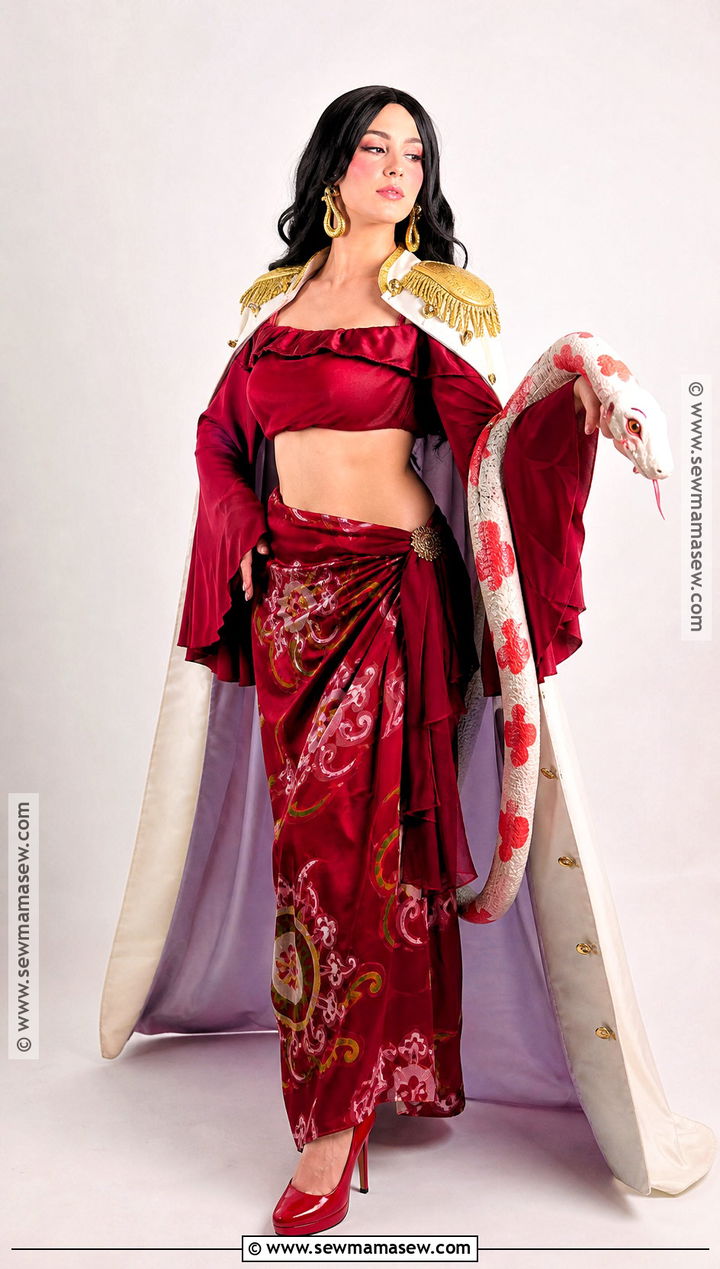 Classic Red Amazon Lily Boa Hancock Cosplay - 30 Boa Hancock Cosplay Ideas