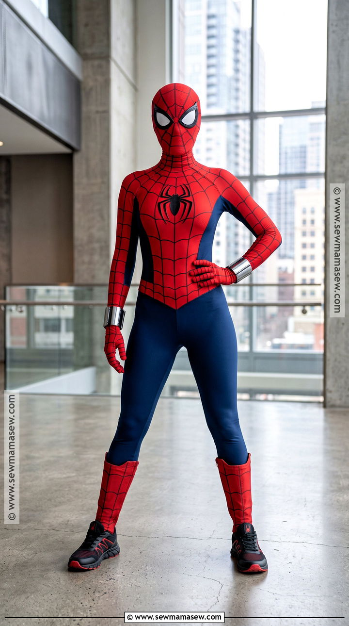 Classic Red And Blue Spidergirl Costume - 30 Spidergirl Costume Ideas