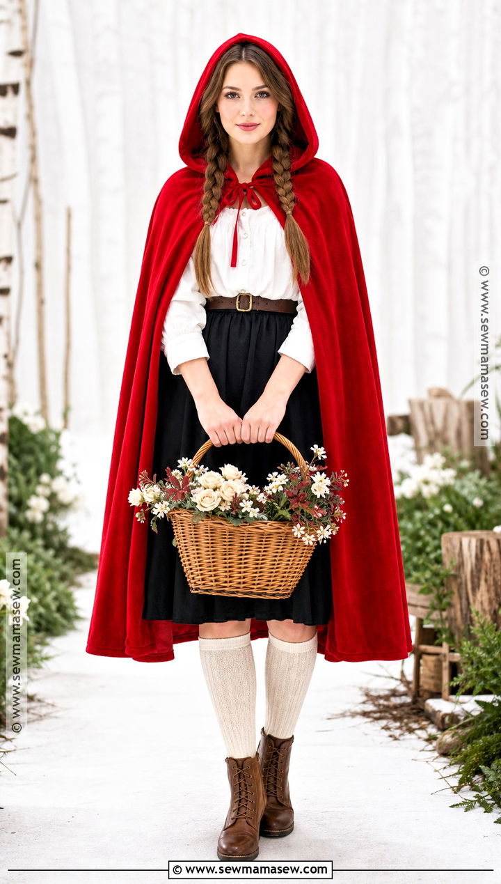 Classic Red Riding Hood Costume - 30 best halloween costumes for women