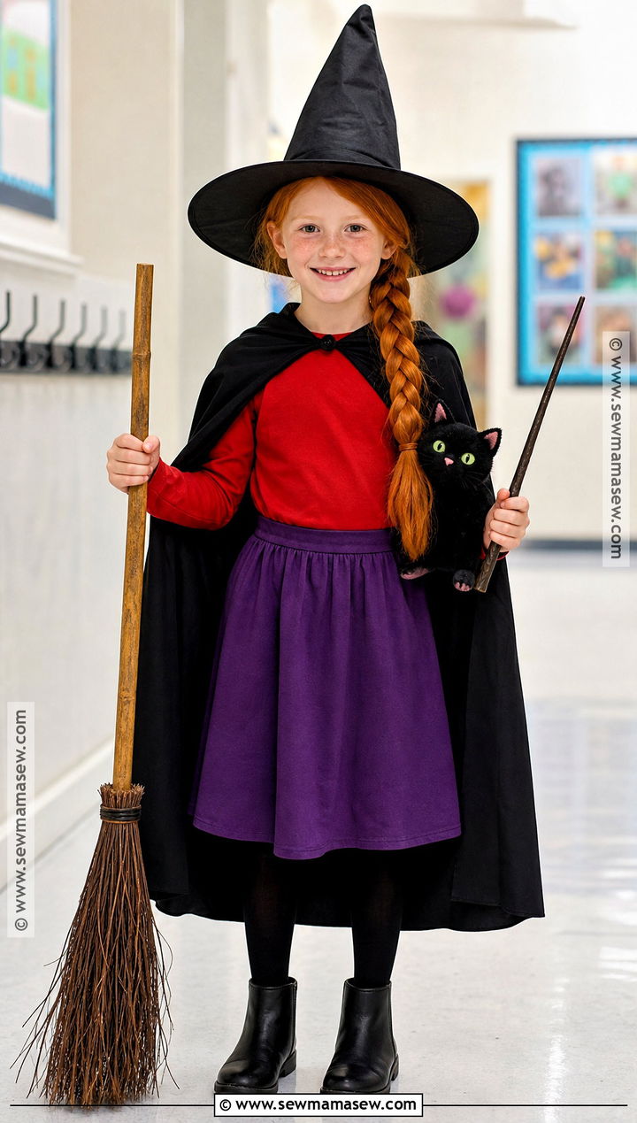 Classic Room on the Broom Witch Costume - 30 room on the broom costume ideas