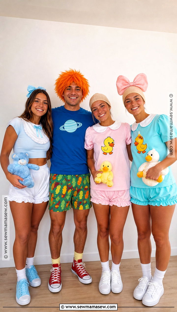 Classic Rugrats Babies Group Costume - 30 rugrats costume ideas