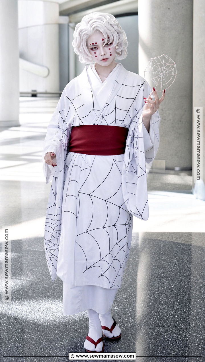 Classic Rui Cosplay With Spiderweb Kimono - 30 rui cosplay ideas