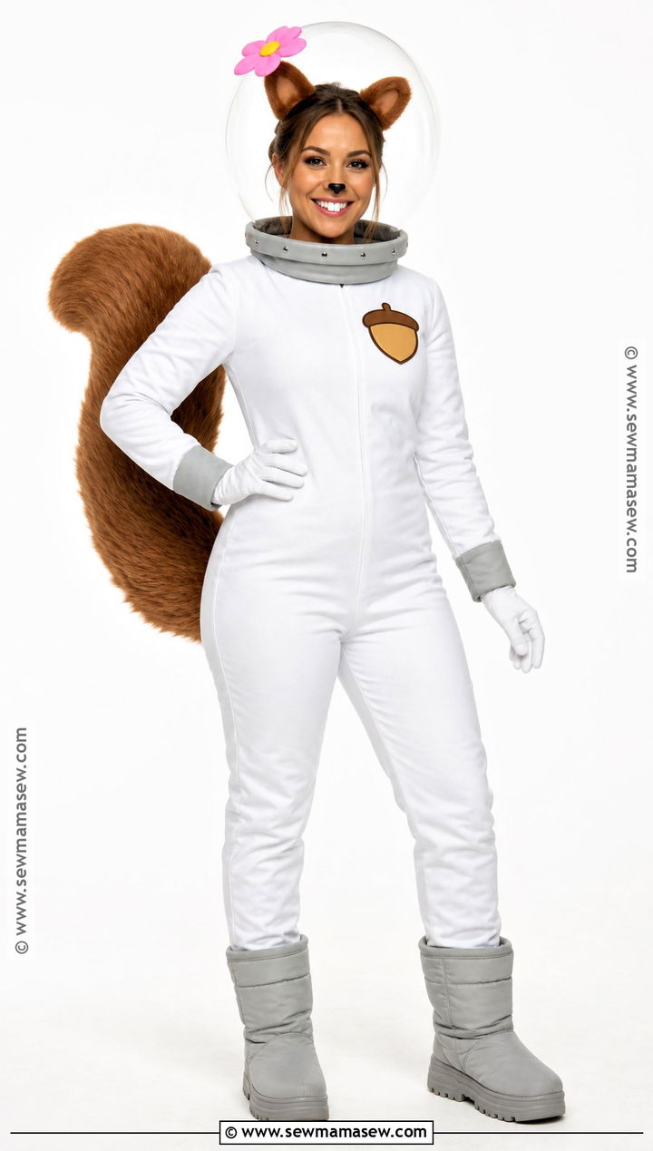 Classic Sandy Astronaut Costume - 30 sandy spongebob costume ideas