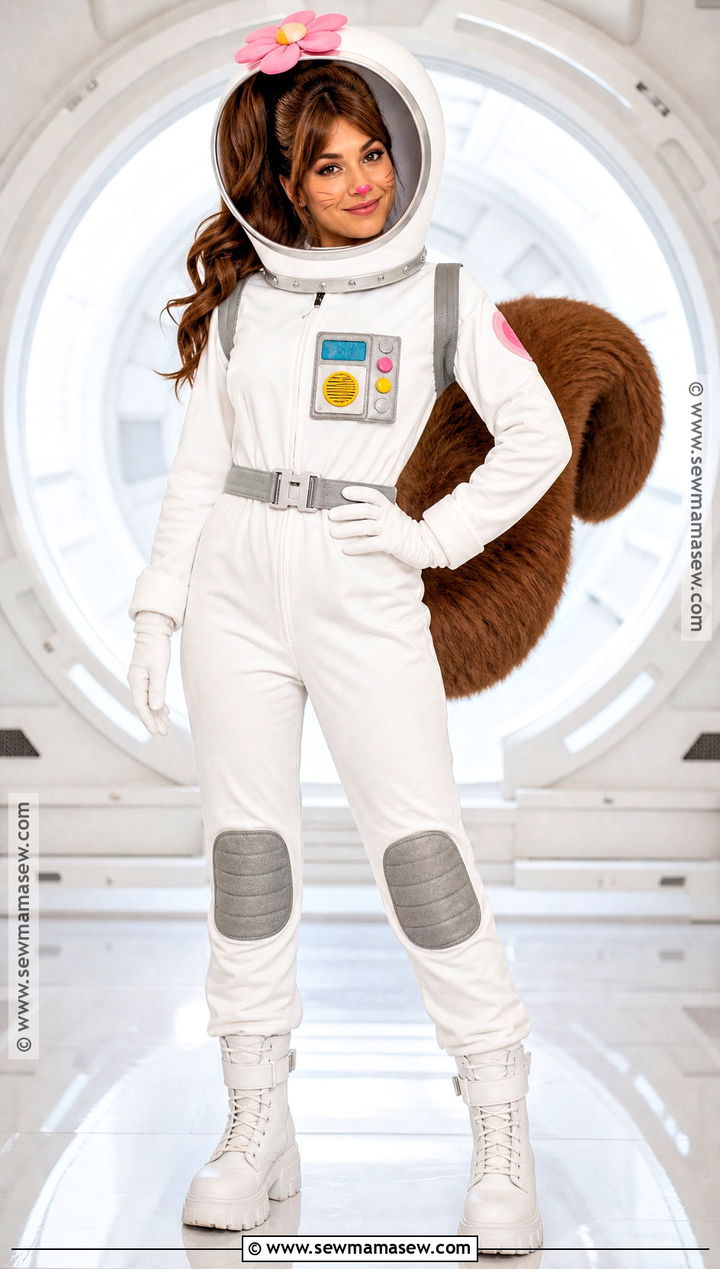 Classic Sandy Cheeks Costume - 35 spongebob halloween costumes