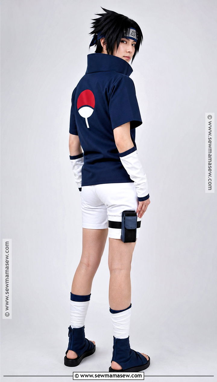 Classic Sasuke Uchiha Costume - 30 naruto costume ideas