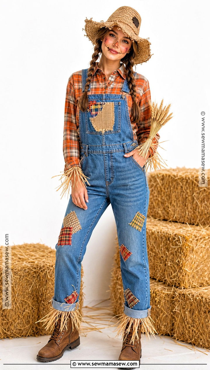 Classic Scarecrow Costume - 30 autumn costume ideas