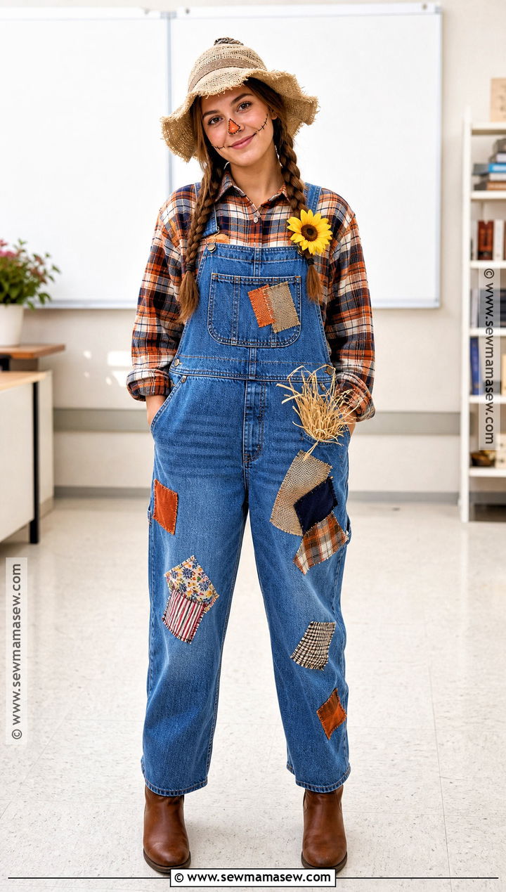 Classic Scarecrow School Costume - 35 school appropriate halloween costumes