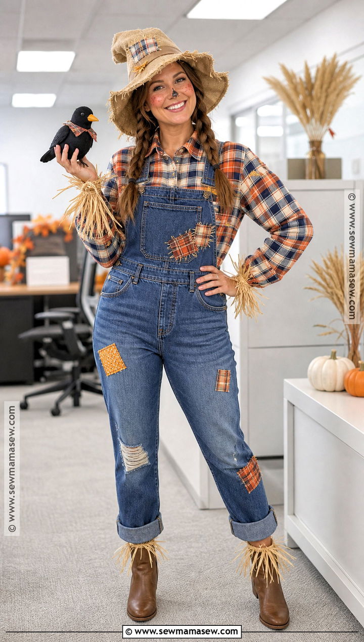 Classic Scarecrow Work Costume - 30 Halloween Costumes For Work Appropriate