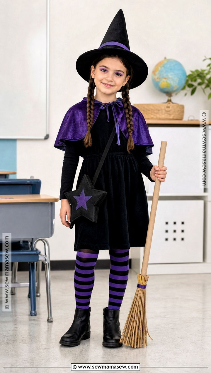 Classic School Witch Costume - 30 Easy Halloween Costumes For School