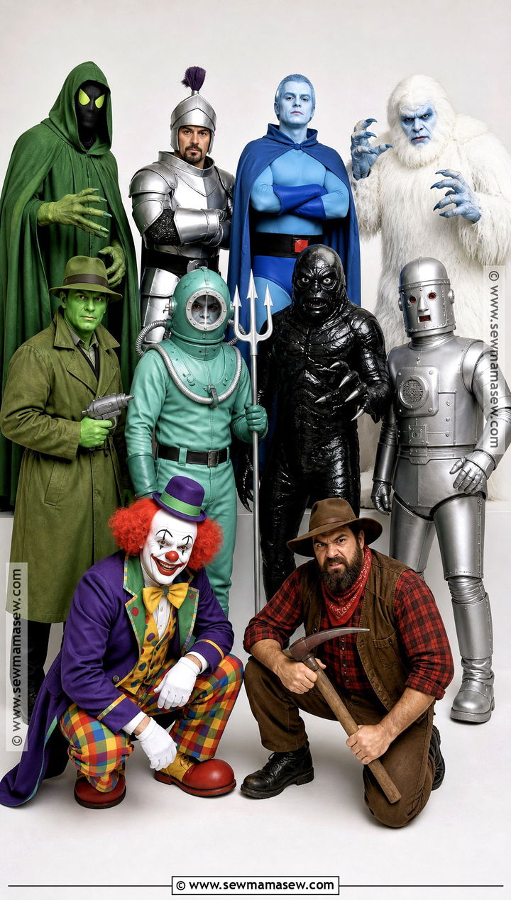 Classic Scooby Doo Villains Group Costume - 50 scooby doo costumes