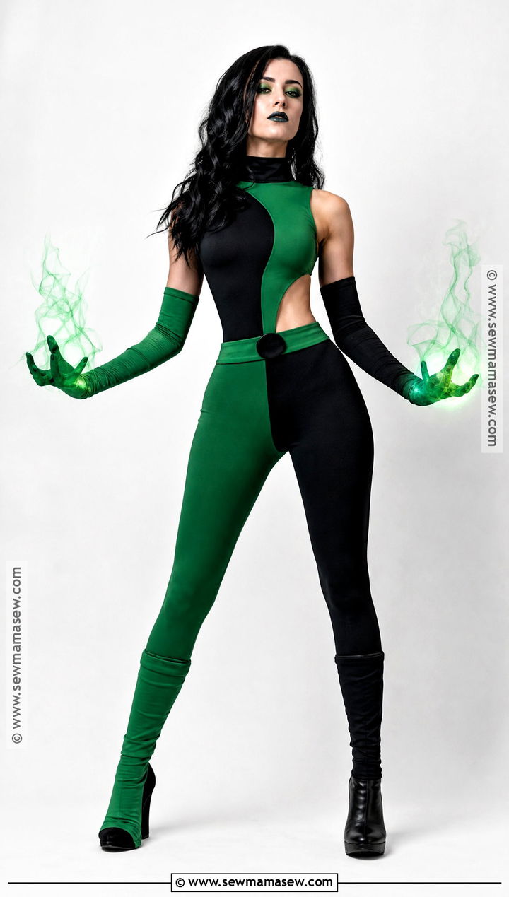 Classic Shego Costume With Jumpsuit - 45 shego costume ideas