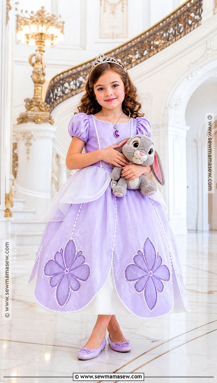 Classic Sofia The First Costume With Purple Gown - 30 sofia the first costume ideas