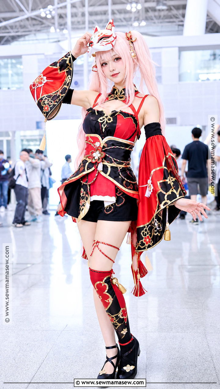 Classic Sparkle Cosplay With Fox Mask - 30 Sparkle Cosplay Ideas