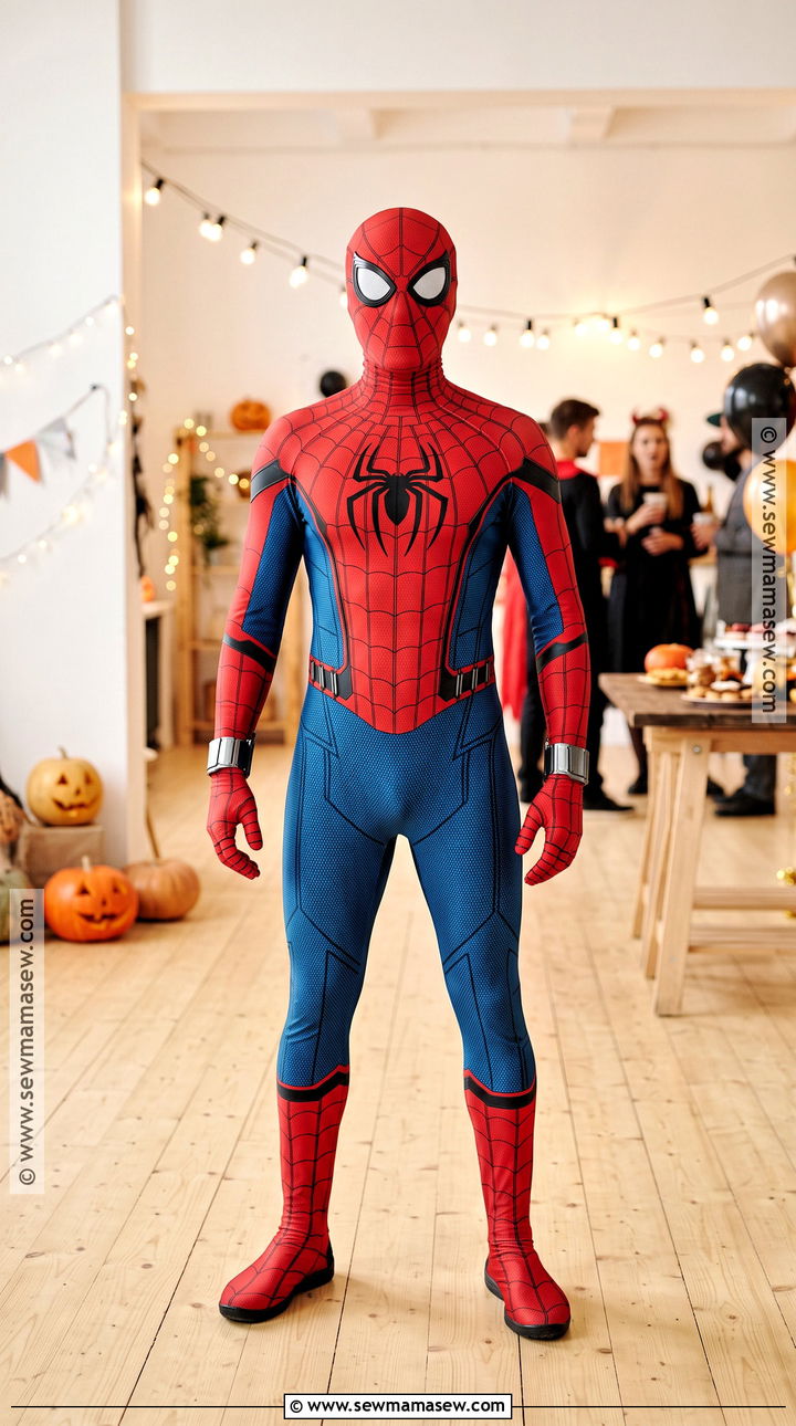 Classic Spider Man Costume - 35 spiderman halloween costume ideas