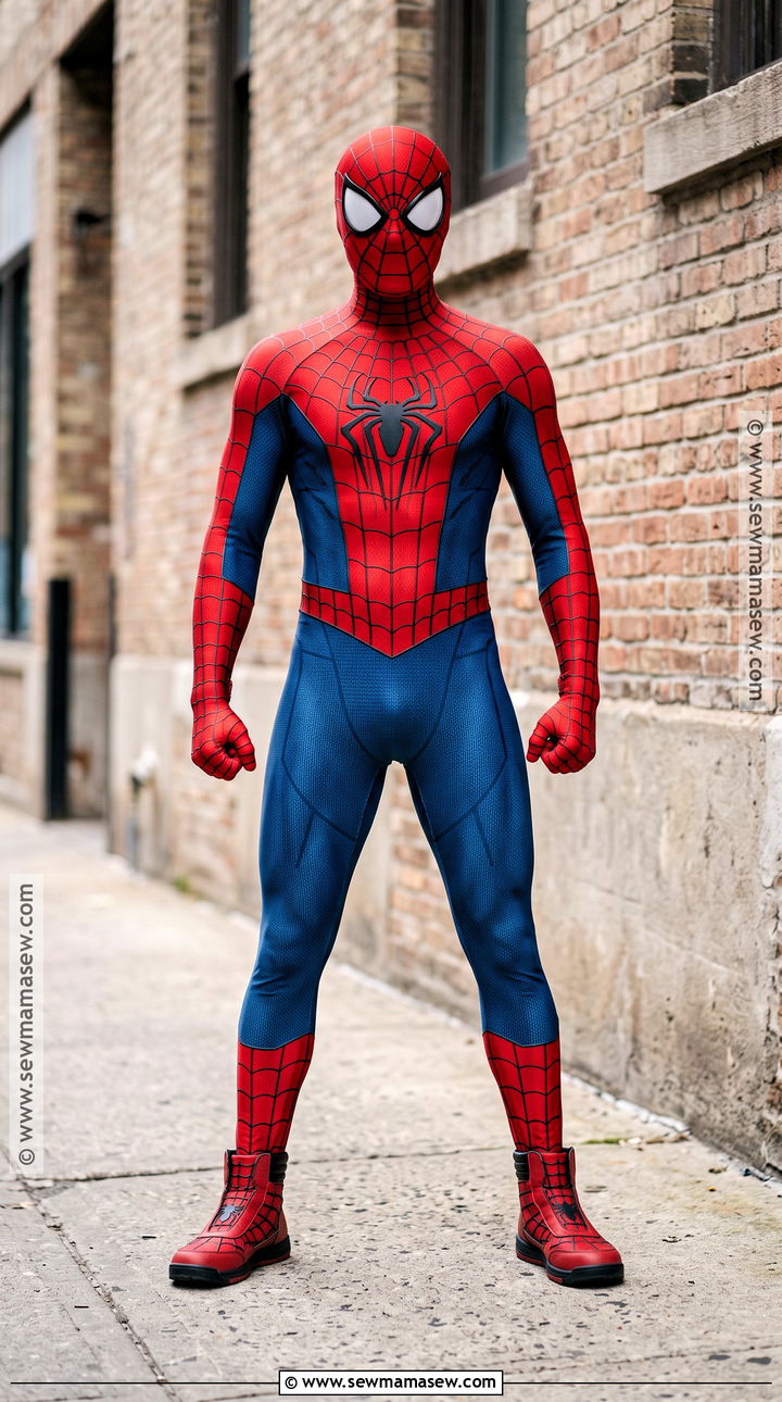 Classic Spider Man Costume - 45 superhero costumes