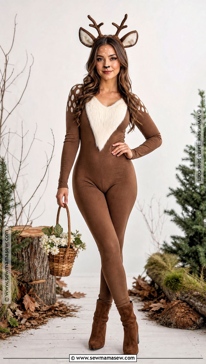 Classic Spotted Fawn Costume - 30 Cute Deer Costume Ideas