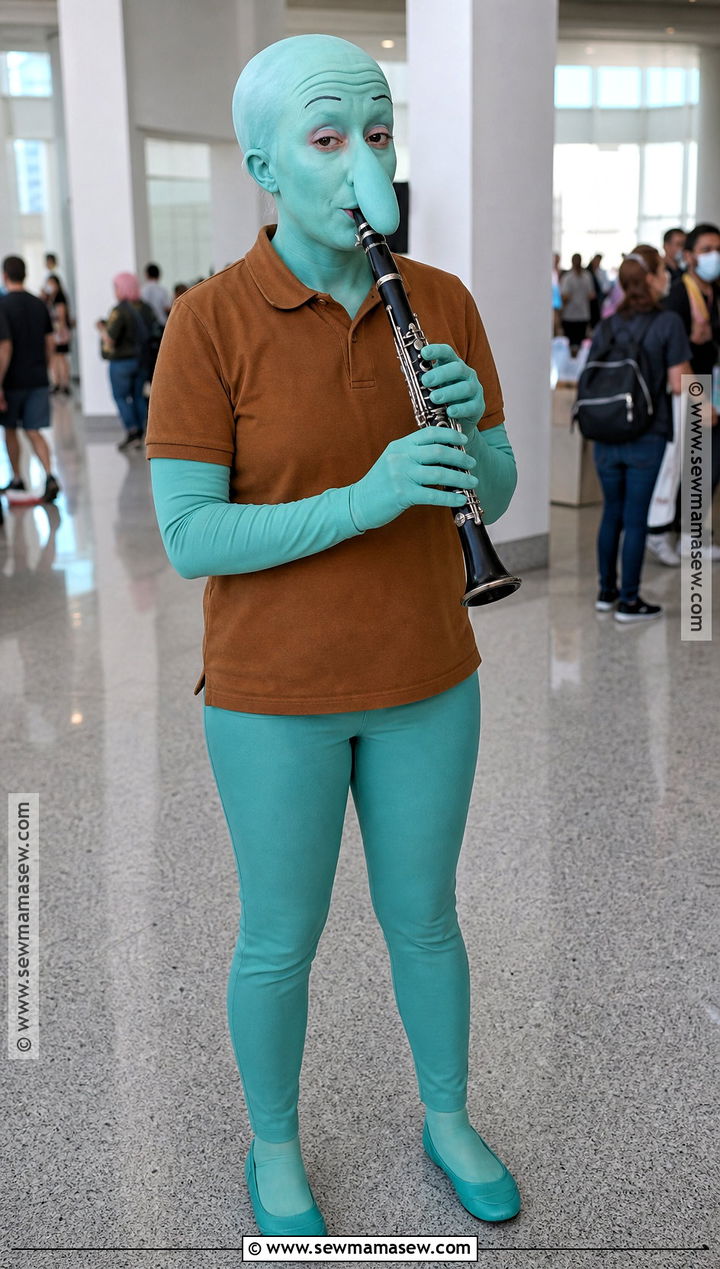 Classic Squidward Cosplay - 35 Spongebob Cosplay Ideas