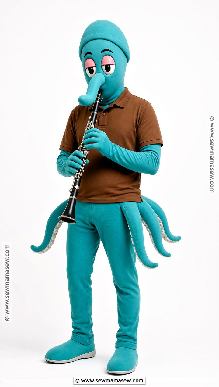 Classic Squidward Costume - 45 spongebob costume ideas