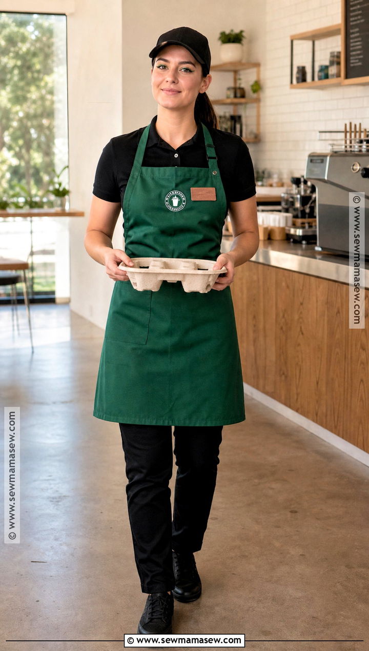Classic Starbucks Barista Costume - 30 Starbucks Halloween Costume Ideas