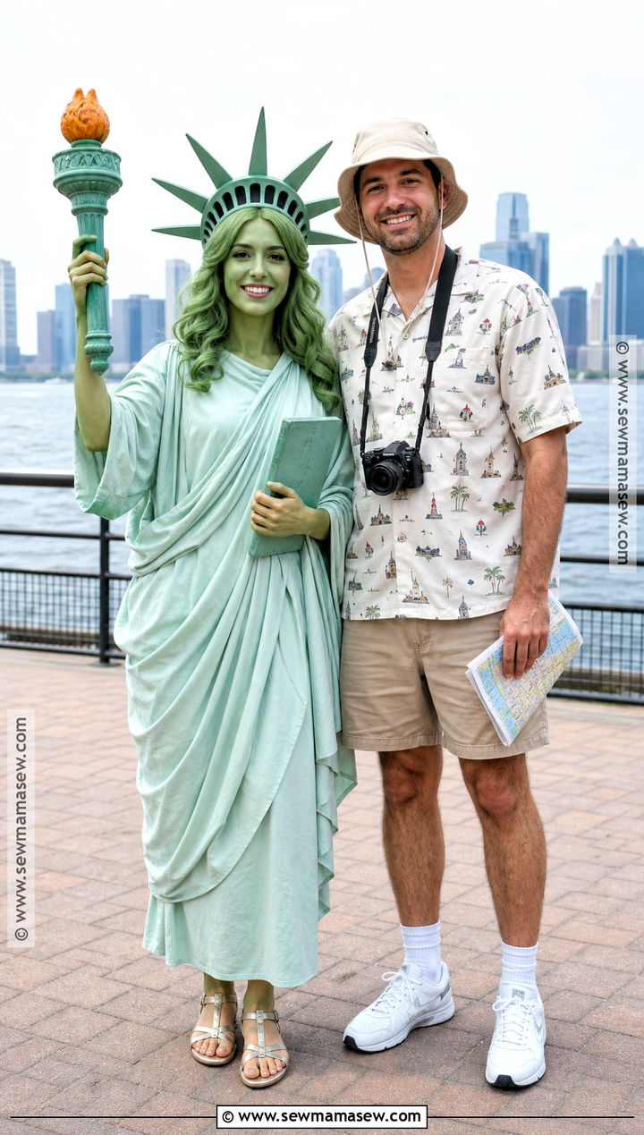 Classic Statue Of Liberty And Tourist Costume - 30 statue of liberty and tourist costume ideas