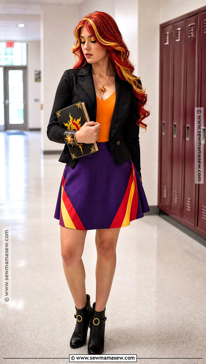 Classic Sunset Shimmer School Cosplay - 30 sunset shimmer cosplay ideas