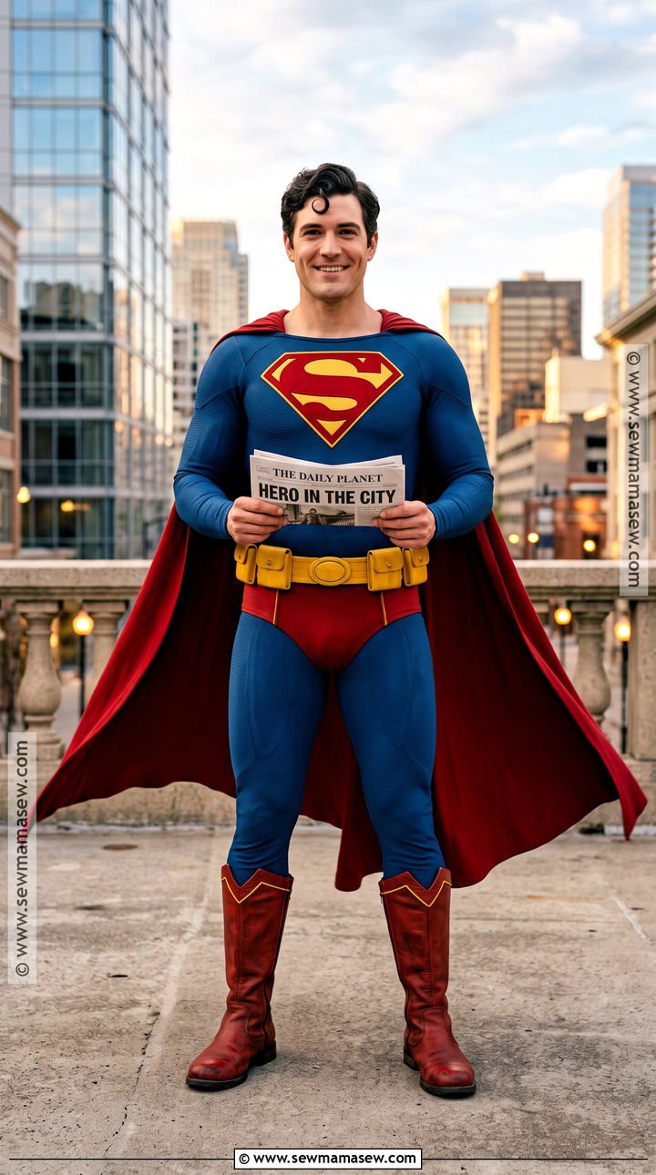 Classic Superman Costume - 50 iconic halloween costumes