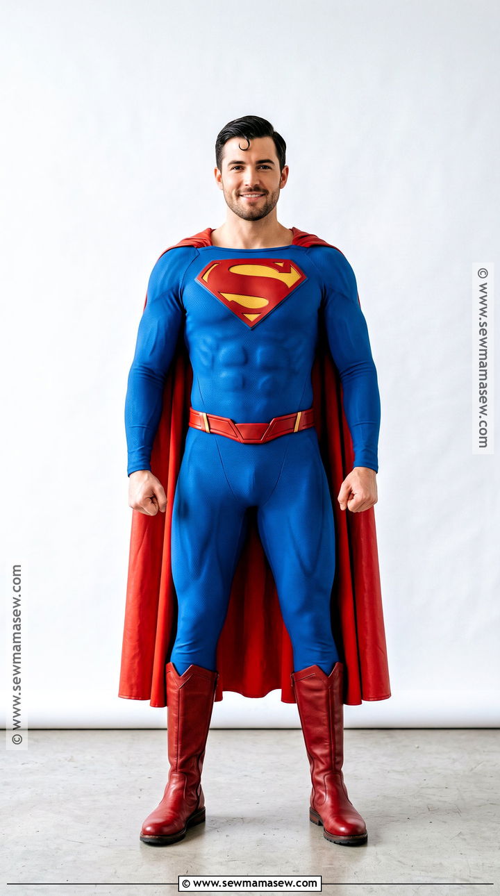 Classic Superman Costume - 45 superhero costumes