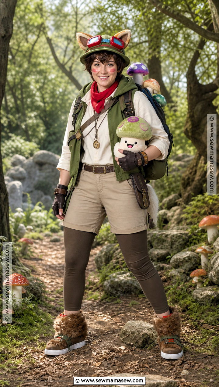 Classic Teemo LoL Cosplay - 30 lol cosplay ideas