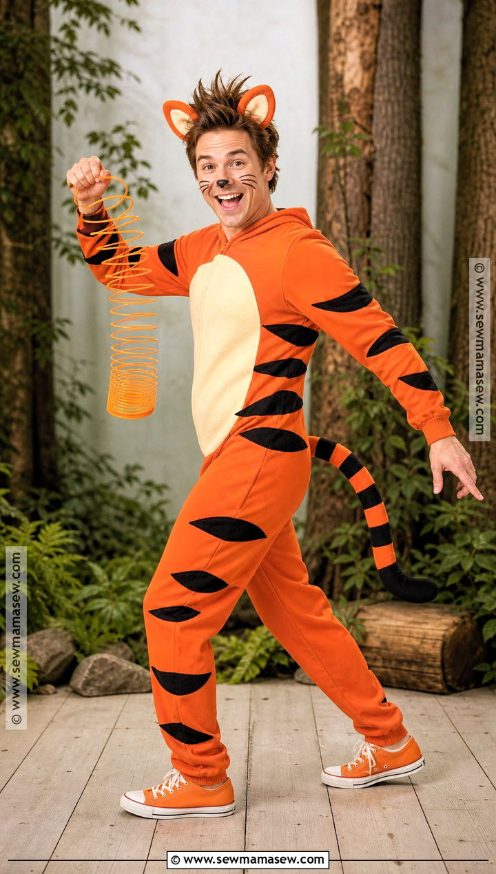 Classic Tigger Costume - 40 winnie the pooh costumes