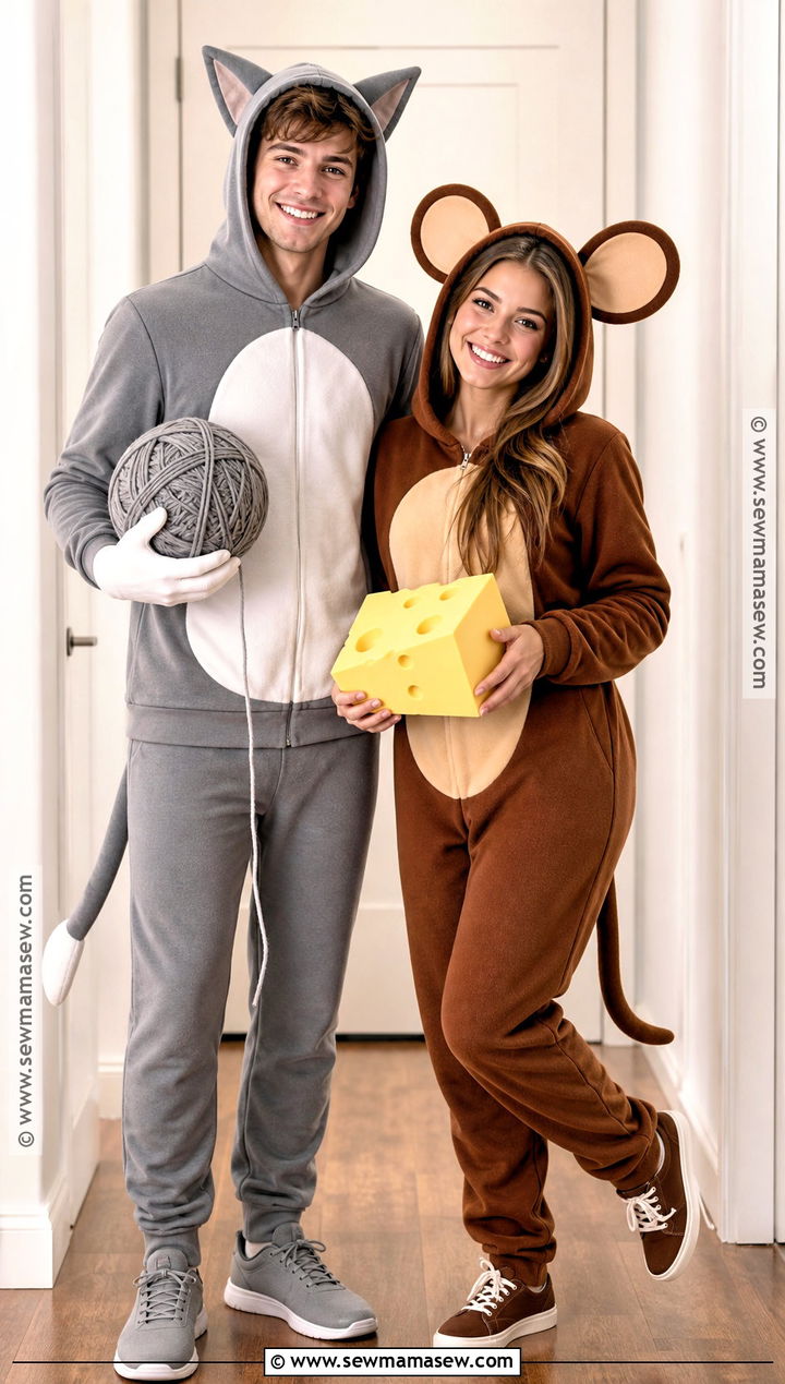 Classic Tom And Jerry Couple Costume - 40 tom and jerry costume ideas
