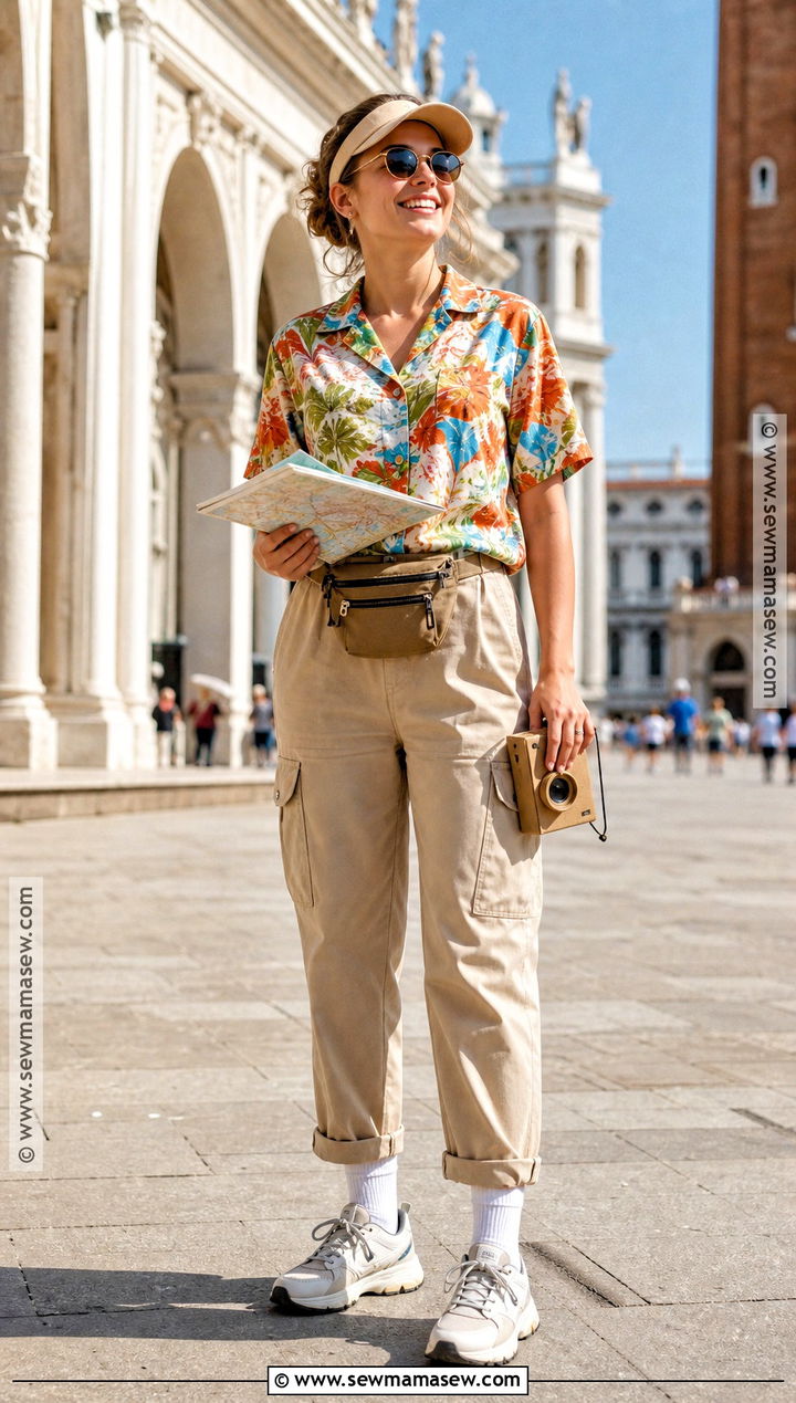 Classic Tourist Day Outfit - 30 dress up day ideas