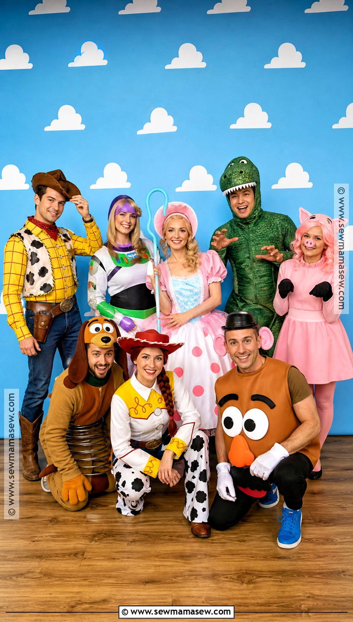 Classic Toy Story Cast Group Costume - 35 toy story group costume ideas