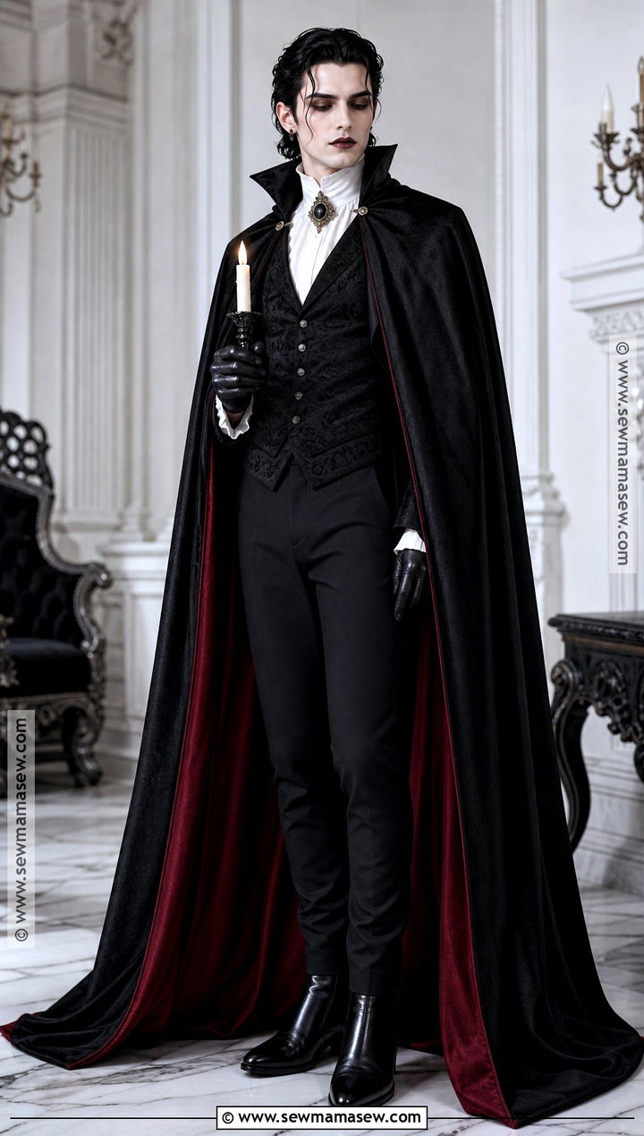 Classic Vampire Costume - 35 costumes for men