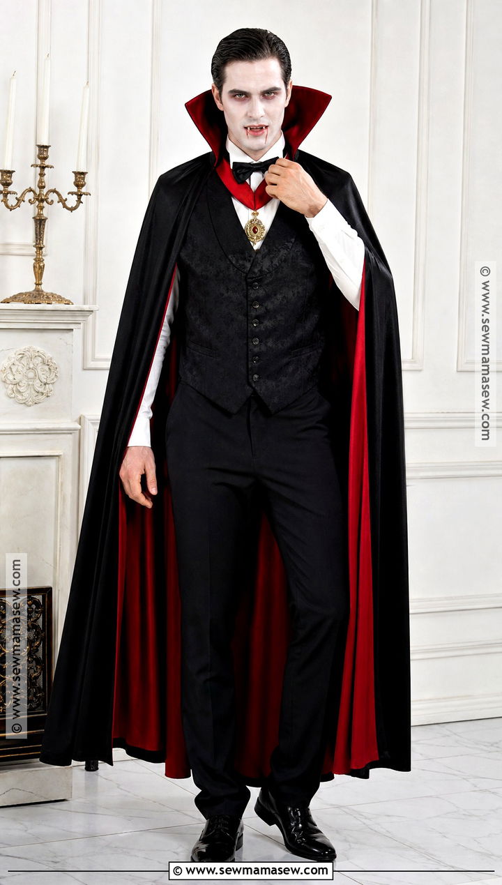 Classic Vampire Costume - 35 mens costumes