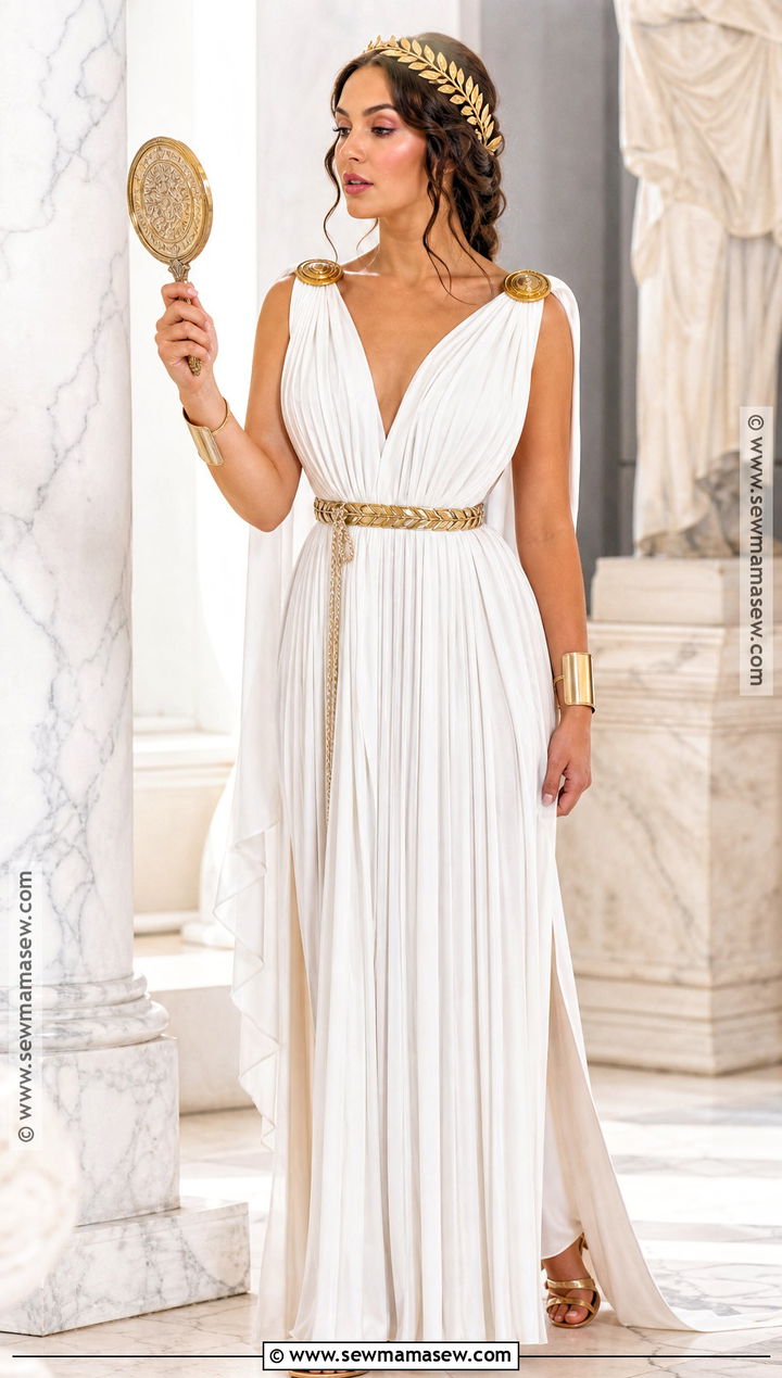 Classic White Aphrodite Cosplay - 30 aphrodite cosplay ideas