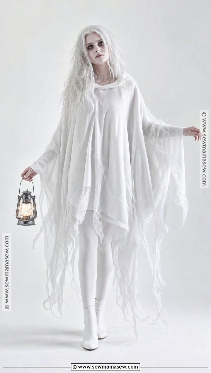 Classic White Ghost Halloween Costume - 35 white halloween costume ideas