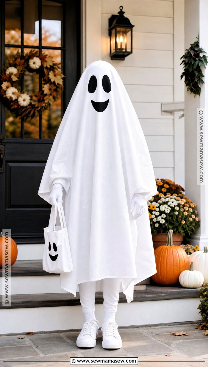 Classic White Sheet Ghost Costume - 30 Sheet Ghost Costume Ideas