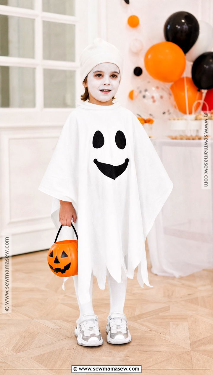 Classic White Sheet Ghost Costume - 35 ghost costume ideas for kids