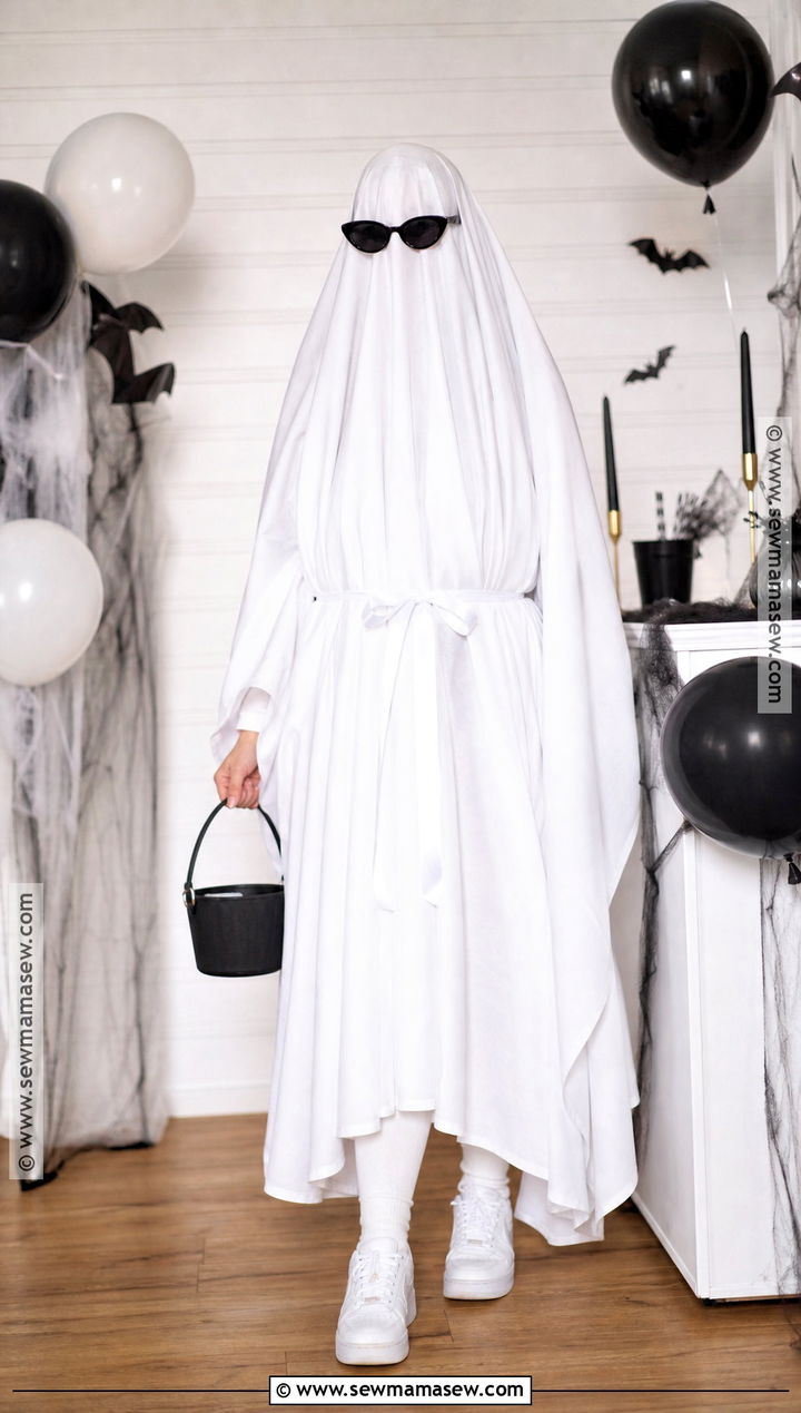 Classic White Sheet Ghost Dress Costume - 30 ghost dress ideas