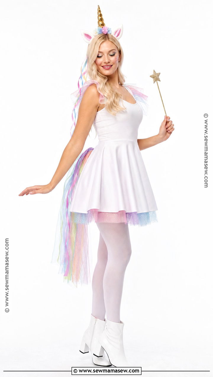 Classic White Unicorn Costume - 30 Unicorn Costume Women's Ideas
