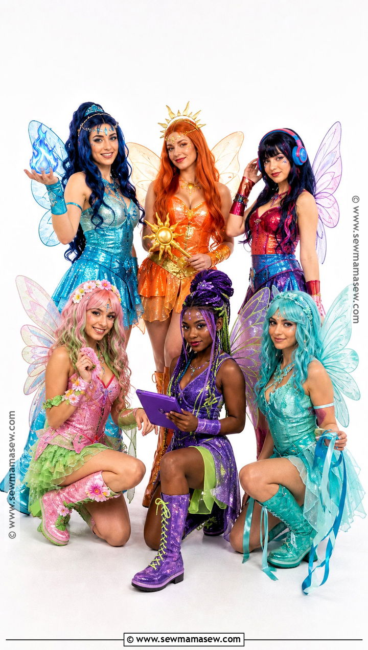 Classic Winx Club Group Costume - 40 winx club costumes