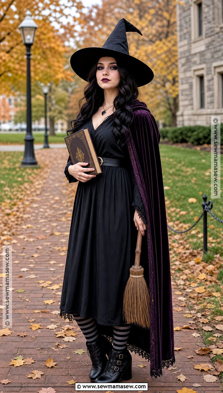 Classic Witch College Costume - 50 halloween costumes college