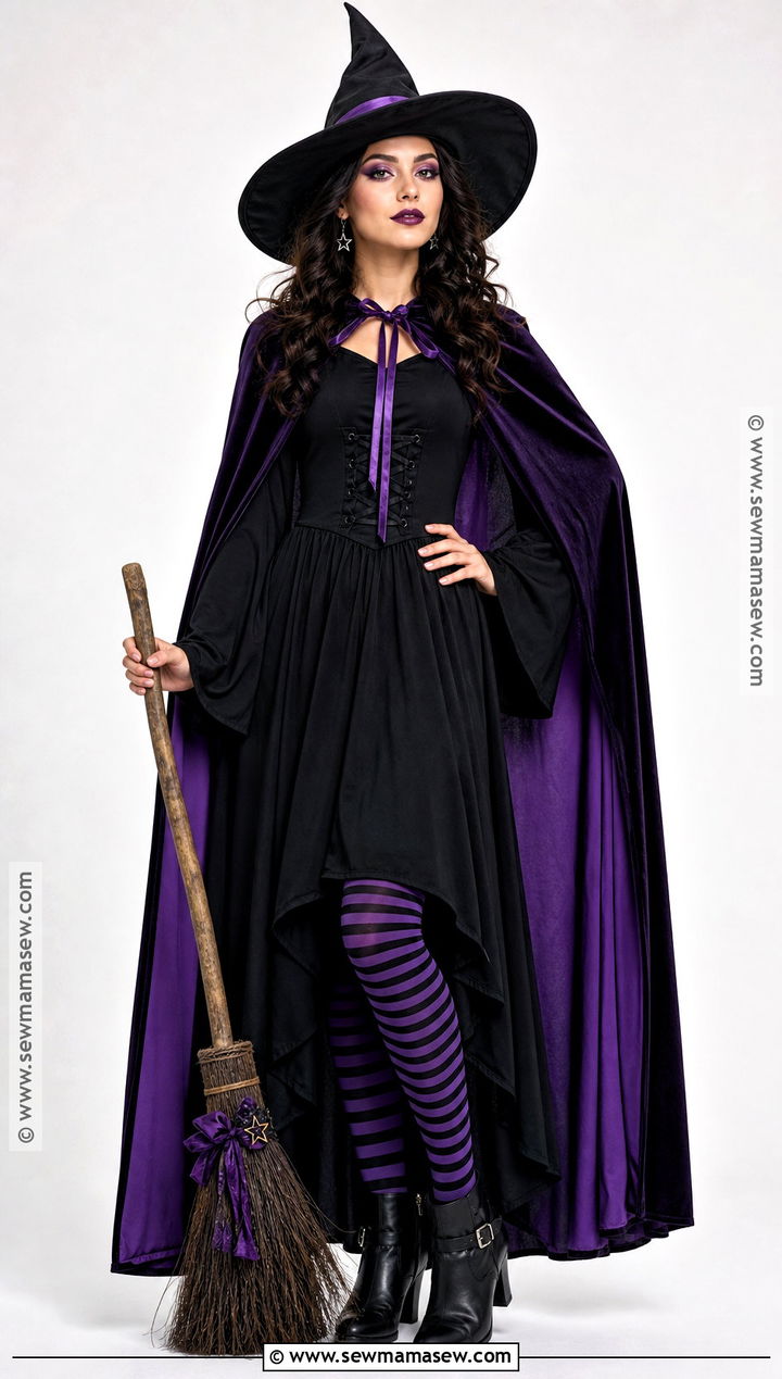 Classic Witch Halloween Costume - 40 costumes halloween