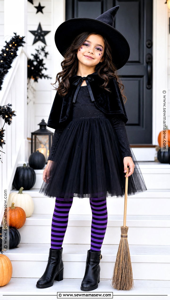 Classic Witch Kids Costume - 35 halloween kids costumes