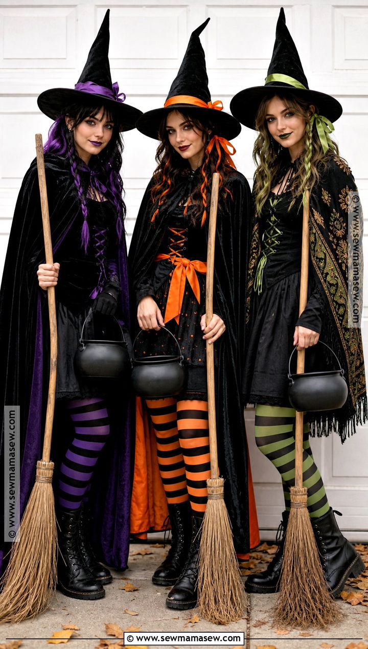 Classic Witch Trio Costume - 45 iconic trio halloween costumes