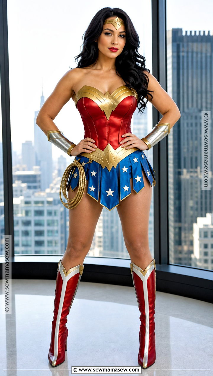 Classic Wonder Woman Costume - 50 iconic halloween costumes